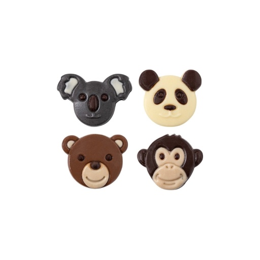 [08058447] 1001929 ASSORTMENT OF ANIMALS 3X2 CM 120PCS ***S/CDE***