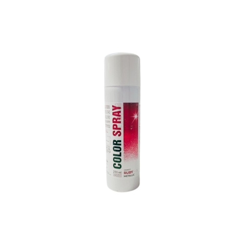 [08054923] 1024057 COLORANT EN SPRAY ROUGE RUBY/RUBIS METALIQUE 250ML