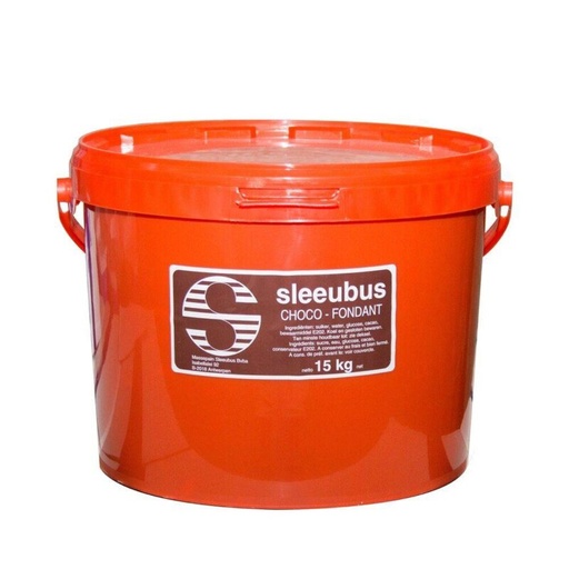 [03011133] SLEEUBUS CHOCOLATE FONDANT 15KG BUCKET