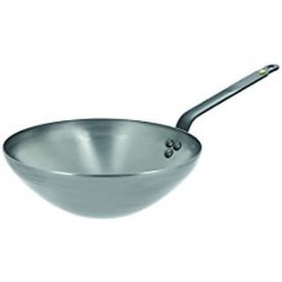[57659318] DE BUYER WOK MINERAL STEEL BLUED SHEET 32 CMS