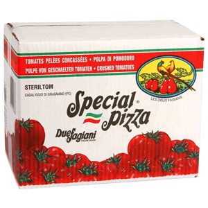 [05100074] TOMATENPUREE SPECIALE PIZZA 10KG DUE FAGIANI = DOOS