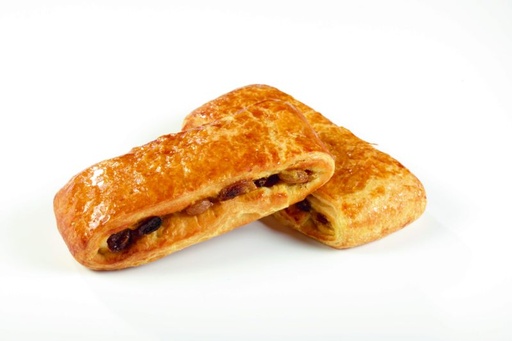 [02041180] ❄️DELIFRANCE S0986 SUISSE LONGUE RAISINS BEURRE 13% PAC 60X120GR