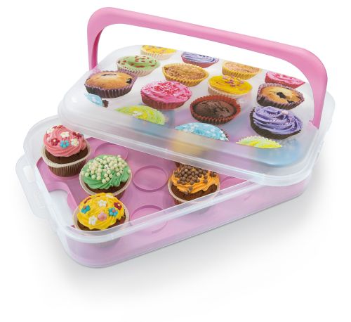 [54917439] BOITE DE RANGEMENT 14 CUPCAKE (7L)