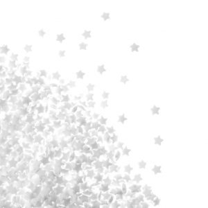 [08056442] 045664 PCB MINI WITTE STERREN 3 MM 200G ***S/CD***