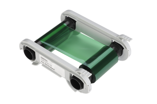 [57665009] EDIKIO FLEX & DUPLEX GREEN PRINTING RIBBONS 1000 PRINTS / FILM