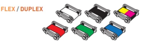 [57665009] EDIKIO FLEX & DUPLEX RUBANS D'IMPRESSION VERT 1000 IMPRESSIONS / FILM