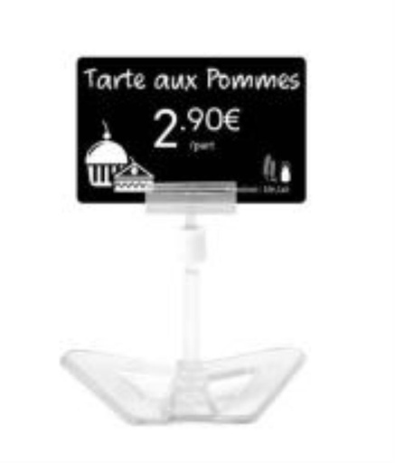 [57668037] EDIKIO CRYSTAL LOOK SUPPORT - HEIGHT 8CM PACK OF 25 PCES