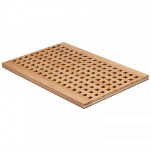 [57657792] APS BEECH WOOD BREAD BOARD 52X34XHT2CM WITHOUT WHITE MELAMINE BUFFET TRAY