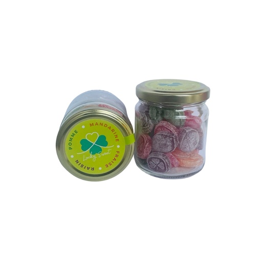 [14100642] LUCKY SWEET CANDY ASSORTMENT 130GR JAR