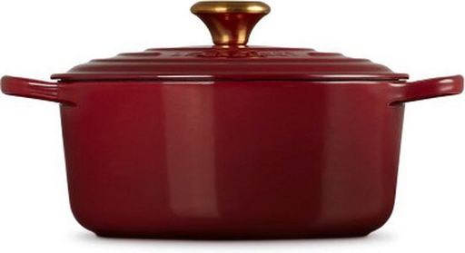 [60252008] LE CREUSET ROUND COCOTTE 20CM RHONE 2.4L 2/4P SIGNATURE