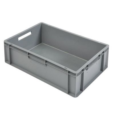 [50611111] BAC EURONORM PO/PLEIN 60X40XH20CM GRIS-40L BUDGET LINE/PB-6420E