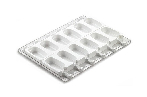 [70408619] SILIKOMART GEL01 MOLD 12 CLASSIC FRISCOS 90ML + 50 STICKS