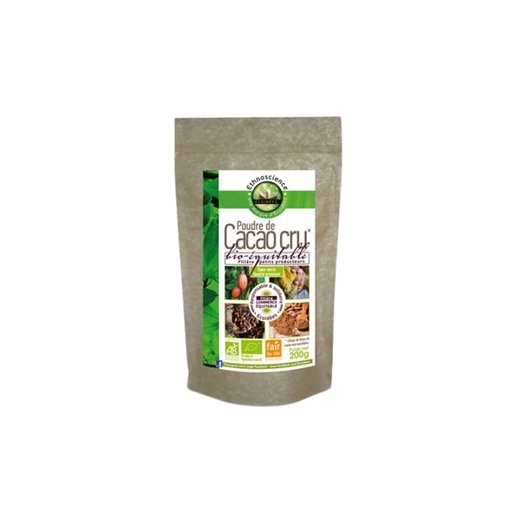 [08059066] ECOIDEES BIOLOGISCHE RAUWE CACAO POEDER 200GR