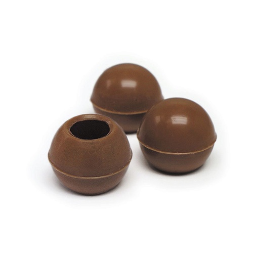 [08081464] 1101751 BOULES DE TRUFFES LAIT Ø2.5CM  504PCES