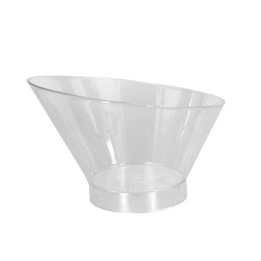 [44104063] GLASS CUP EVASE 195 ML PS CLEAR PACK OF 10 PIECES