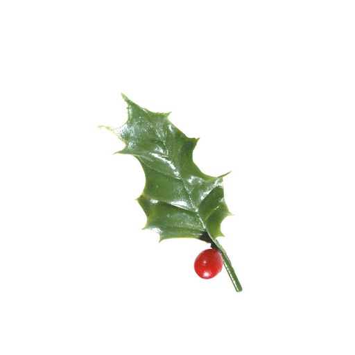 [08030481] 1059810 GREEN HOLLY LEAF 6.5 X 3.3 CM 144PCS