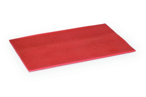 [04050121] PIDY FEUILLE JOCONDE FRAMBOISE 0.5CM 38X58CM 10 FEUILLES