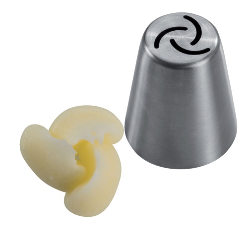 [50942823] DOUILLE DE GLACAGE INOX FLEUR 3 PETALE BX0061