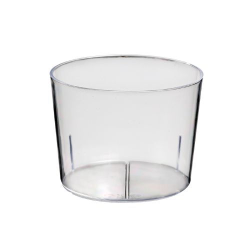 [44100414] BODEGA FERIA PLASTIC GLASS 200ML H5.5CM Ø6.6/7.6CM 200PCS