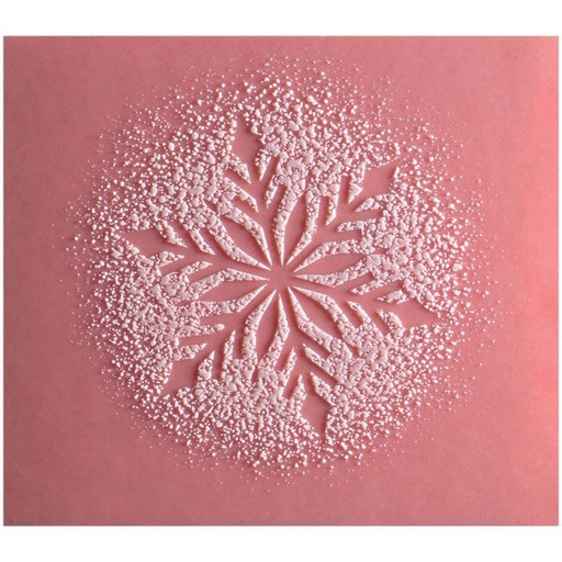[08056674] 060347 PCB STRAWBERRY BITS WITH SNOWY RELIEF 3 DESIGNS 8.5X7.5 CM 72PCS ***S/CD***