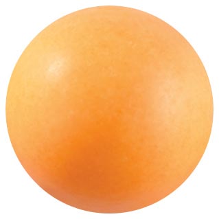 [08056520] PCB Orange gebaggerde WC ballen ø 2.6 cm 63pces ***s/cd***