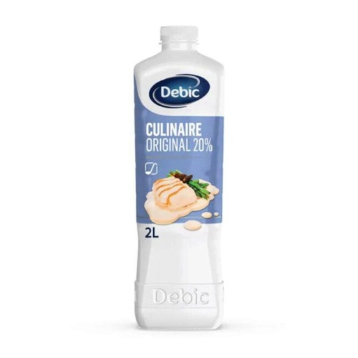 [06020194] DEBIC 747239 VERSE ROOM 20% ORIGINEEL CULINAIRE 2L