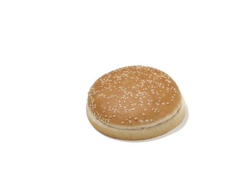 [02060250] DAUPHINE 2103888 SESAME HAMBURGER BUN Ø12CM COOKED 24 X 85GR