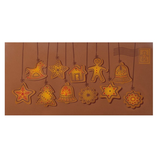 [08058191] 088156 PCB FEUILLES IMPRIMÉES P'TIT BISCUIT CARTES ET SACHETS 21,3X10,3CM 30PCS ***S/CDE***
