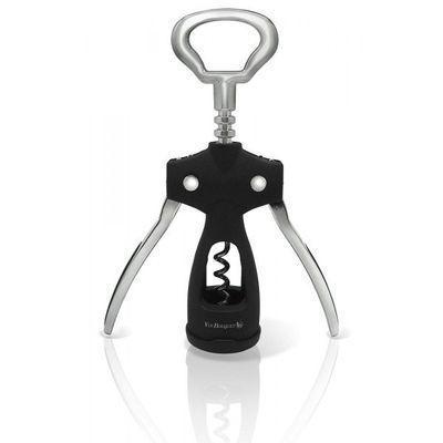 [57659077] VIN BOUQUET STAINLESS STEEL CORKSCREW - BLACK RUBBER