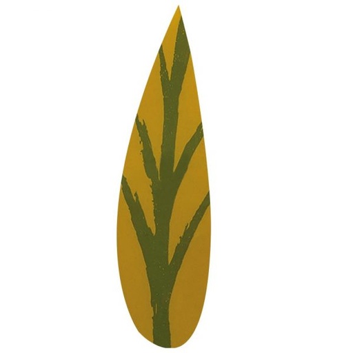 [08057090] 061261 PCB ELONGATED SHEETS CB GREEN 7X1.6 CM 135PCES ***S/CD***