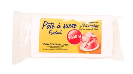 [70406988] 25472 SUGAR PASTE 1KG MODECOR WHITE