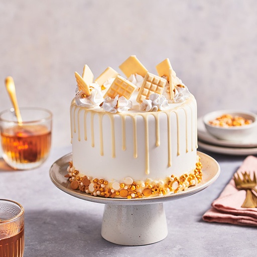 [08053534] FUNCAKES WHITE CHOCOLATE ICING 180GR