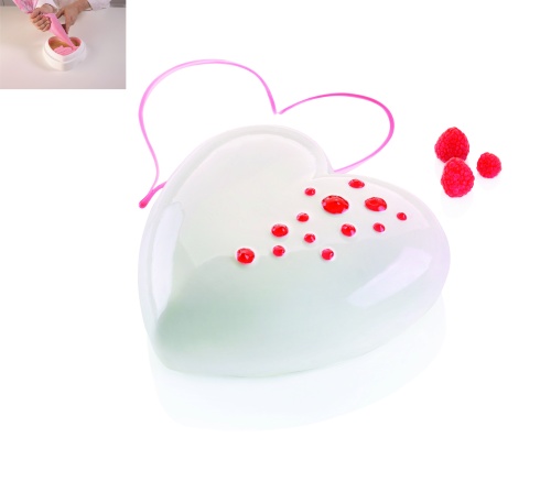 [51657191] SILIKOMART MOLD KIT TI AMO +CUTTER 170 X 164MMH 63MM VOL 1000ML