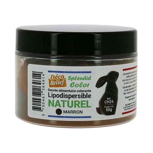 [07055017] LIPODISPERSIBLE NATURAL BROWN DYE 50GR