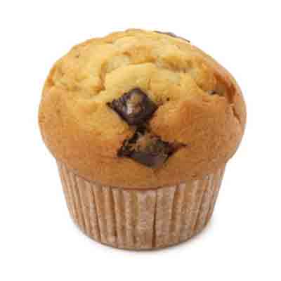 [02040022] A77 VANILLEMUFFIN MET CHOCOLADESTUKJES 40 X 82GR =DOOS