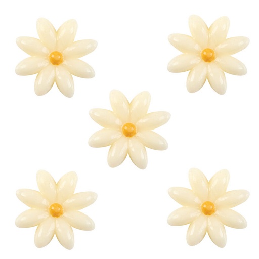 [08034245] 2034829 PETITE MARGUERITE BLANCHE 2 CM 300PCES ***S/CDE***