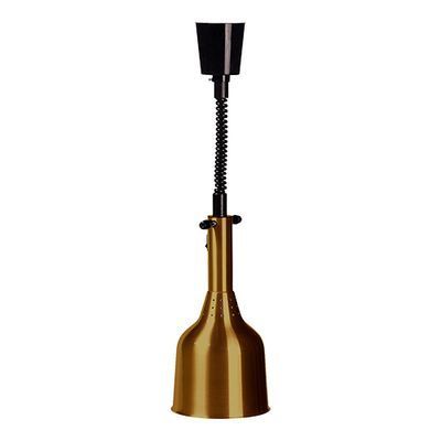 [57660304] 18CM COPPER LAMPSHADE FOR INFRARED HEATING LAMP/137CM EXTENDABLE SPRING