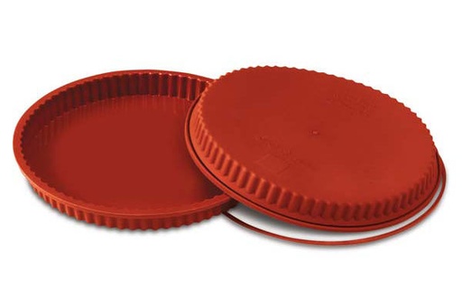 [70408165] SILIKOMART SFT426 RONDE GEGOTEN TAARTVORMEN Ø260 HT 30MM 1300 ML UNIFLEX