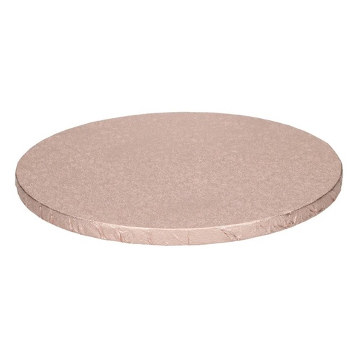 [08053520] FUNCAKES ROUND CAKE TRAY ROSE GOLD Ø 25CM