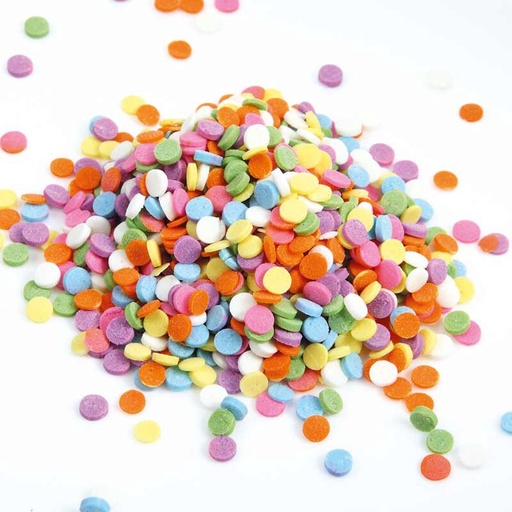 [08060257] *FF*1061316 CONFETTIS RONDS SUCRE 400GR