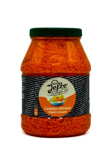 [05100007] JEFKE SHREDDED CARROTS 2400ML