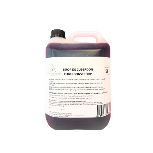 [05101201] SIROP DE CUBERDON FRAMBOISE 5L SWEETCUBERDONS