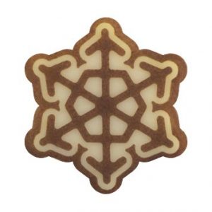 [08057270] 065079 PCB FLOCONS CB FIRST STAR 10 DESIGNS 2.5 CM 150PCS ***S/CD***