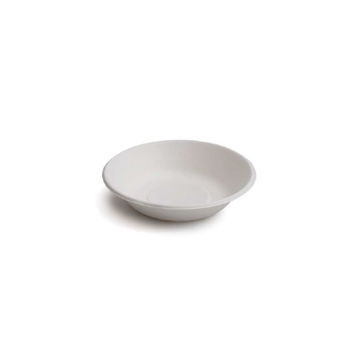 [44104322] WITTE SUIKERRIETPULP DIEPE BORD Ø19CM 50ST