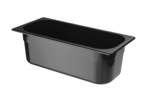[53914216] ZWARTE IJSBAK VAN POLYCARBONAAT 5L 360 X 165 X120M