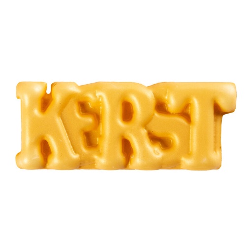 [08082105] 2013675 GOLDEN KERST RELIEF PLATE 49X20MM 120 PCES ***S/CDE***