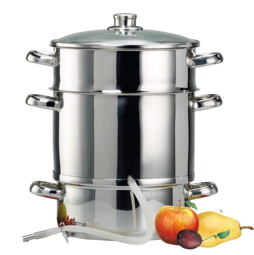 [56000067] BAUMALU 28CM STAINLESS STEEL JUICE EXTRACTOR FOR ALL HOBS