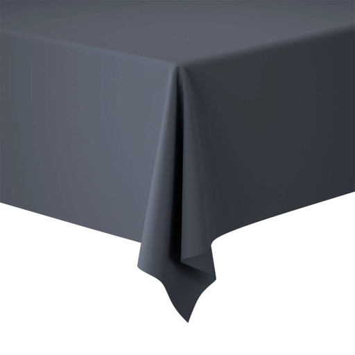 [70407934] DUNI DUNICEL BLACK TABLECLOTH 1.18M X 10M