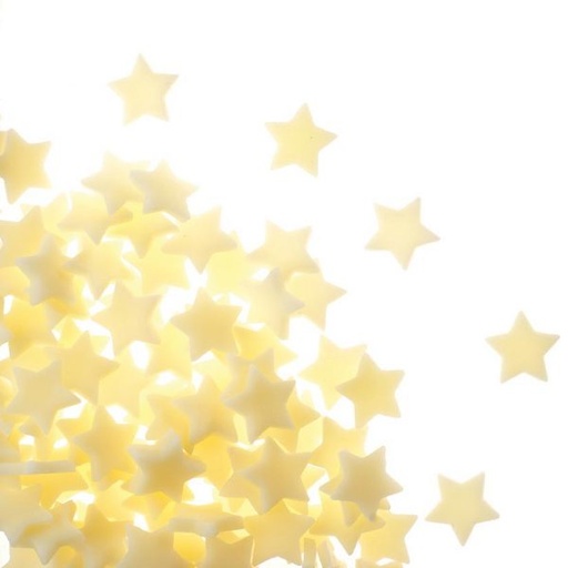 [08056445] 045671 PCB ETOILES EN CHOCOLAT BLANC 9 MM 200 G