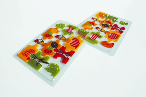 [08057731] 074038 PCB BLISTERS PUZZELS PATCHWORK 19X13 CM 10STUKS ***s/cd***
